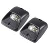 ABSOPRO Car LED License Plate Light 6000K Compatible with and Tacoma ABS Clear 1 Pair Assembly, White, 00228-34938, 2835s, Md, Toys, 1995-2004, Black,