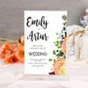 GANGBARU 10 Pack 4 X 6'' Acrylic Sign Holder Clear Display Stand Double Sided Vertical Flyer Menu Brochure Holders For Restauran