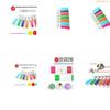 K1AE 35pcs Educational Microscope Prepared Slides Seven Categories Biology Classroom
