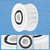 4pcs Guide Wheels with 2pcs Pulley Gears Replacement for 3884997-R6 Pool Cleaner