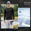 PEAK Men's High-Elasticity Long-Sleeve Performance Training Shirt