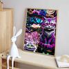 Disney Pittura Diamante Fai da Te 5D Alice nel Paese delle Meraviglie Gatto Soriano Illustrazione di Gruppo Mosaico Ricamato Punto Croce Decorazione Casa Regali Artigianato