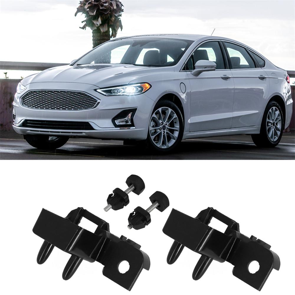 4Pcs Hood Bumper Stopper Bracket For Ford Fusion MKZ 2013-2020 Left&Right Side