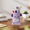 1Pc Hand Woven Plush Wool Birthday Gift Home Decor Halloween with Positive Card Pen Holder Crochet Dolls