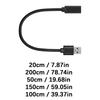 USB3.0 Male To Type C Female Adapters Cable Fast Charging Data Cord Compatible USB C to USB3.0 Connector Plastic Texture