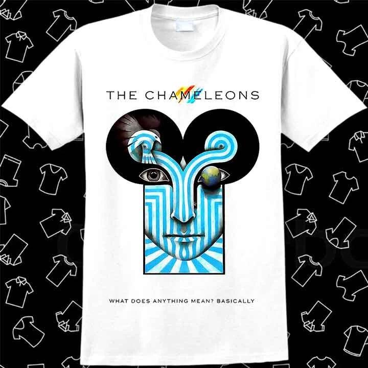 The Chameleons What Does Anything Mean Basically Music T Shirt 1139 S
