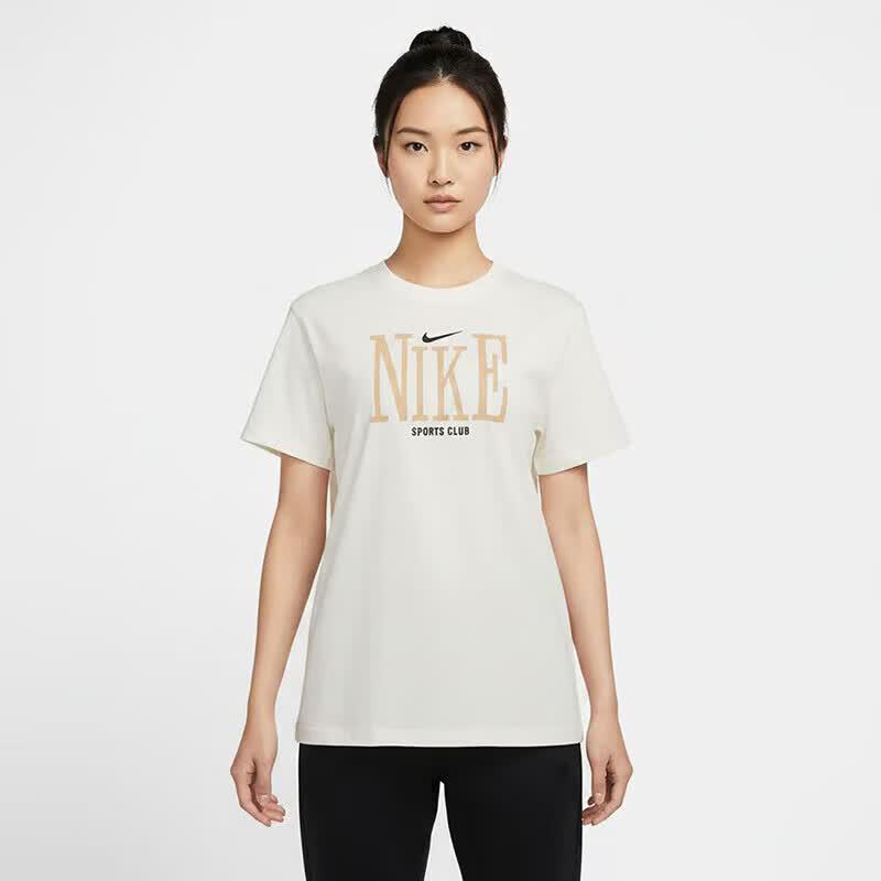 Nike Women s IR7889 Short-Sleeve Knit Top XS