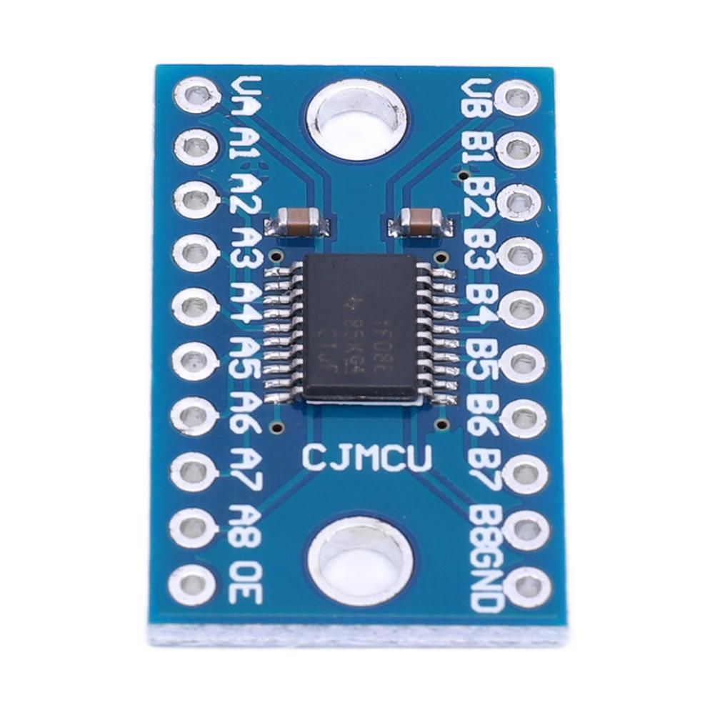 TXS0108E Logic Level Conversion Module 3.3V 5V 8 Channel Logic Level Shifter Bi-Directional Module High Speed for Arduino