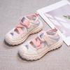 Girls Sports Sandals 2025 New Children's Shoes Summer Baby Bag Head Summer Shoes Girls Net Shoes Breathable Soft Sole