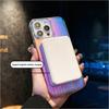 Laser Gradient Magnetic Wireless Charge Case For For Iphone 16E 16 1 14 13 12 11 Pro Max Plus For  Transparent Acrylic Cover
