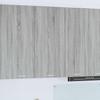 Hanging Cabinet with Storage Grey Sonoma and White 50 X 31 X 100 Cm