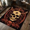 1Pc Skull Rug - Home Carpet Office Decorative Carpet For Living Room Bedroom Door Mat Floor Rug Computer Chair Area Rug