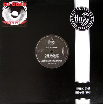 12inch Record DJ DUKE - Turn It Up (Say Yeah) 6971200301DJ FFRR 1994 US Dance & Electronica Used