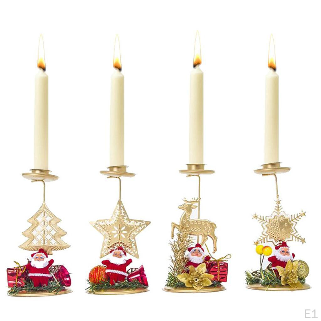Iron Candle Holder Christmas Tree