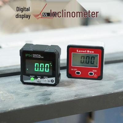 Digitaler Winkelmesser & Neigungsmesser: Wasserwaage mit Winkel- und Neigungsmessung