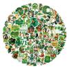 10 30 50 100pcs  St. Patrick's Day Cartoon Stickers Creative Funny  Cute Stickers Kids Toys Diy  Pvc Easter Decal Decor Stickers