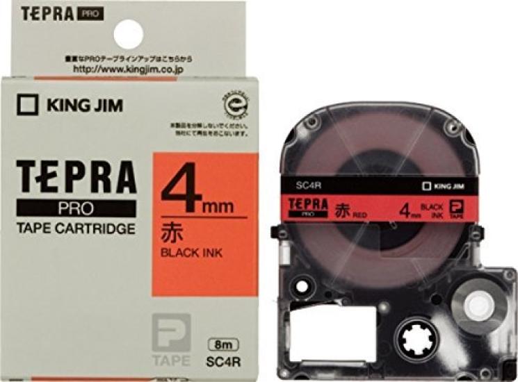 

King Jim PRO Tape Cartridge with Color 00045670 of Labels, SC4R, (Pack 3)