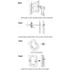 17cm/6.7in Solar House Numbers for Outside 1000mah Light Up LED Address Numbers IP65 Waterproof Illuminated Modern Address Sign with Dusk to Dawn