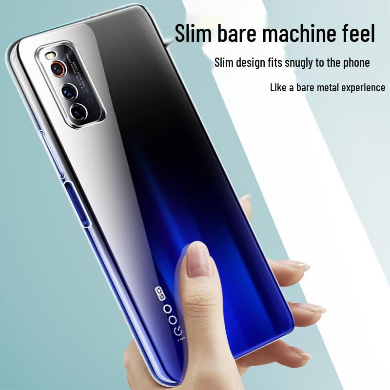 Freeson Lightweight Full-Wrap Anti-Drop TPU Phone Case for Vivo iQOO Neo Series
