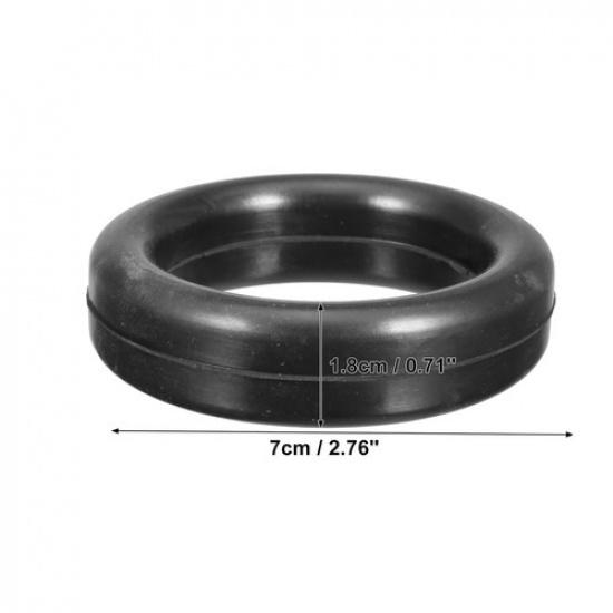 Universal 70mm O-Ring Muffler Exhaust Hanger Bushing Mount Bracket Pack of 4