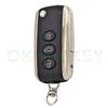 Ecusells Smart 3/4 Button Remote Key 315Mhz/ 433mhz ID46 for Bentley Continental GT GTC Flying Spur FCC KR55WK45031 KR55WK45032