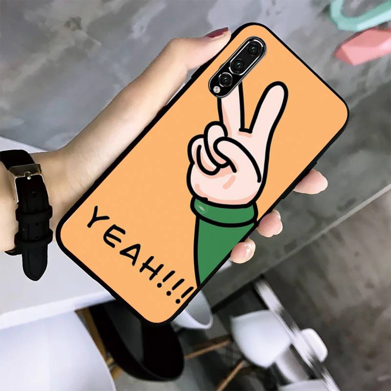 Cooles Mädchen Handyhülle Für Huawei G7 G8 P7 P8 P9 P10 P20 P30 Lite Mini Pro P Smart Plus Hülle Fundas