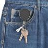 Honeycomb Steel Wire Retractable Keychain with Clip - Anti-theft, High Rebound, Easy Pull Rope
