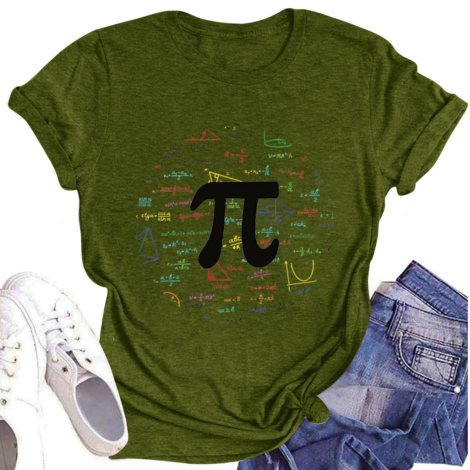 

Футболки с короткими рукавами для женщин, модные топы, легкие и мягкие повседневные летние наряды, одежда L армия зеленый