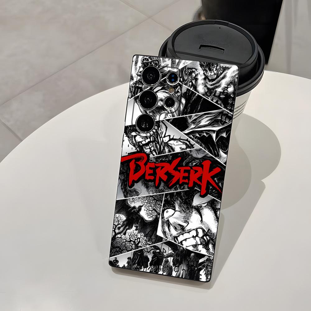 Berserk Comics Cool Phone Case For Samsung A25 A13 A33 5G A54 A36 A35 A56 A52 A14 Shockproof Soft Cover