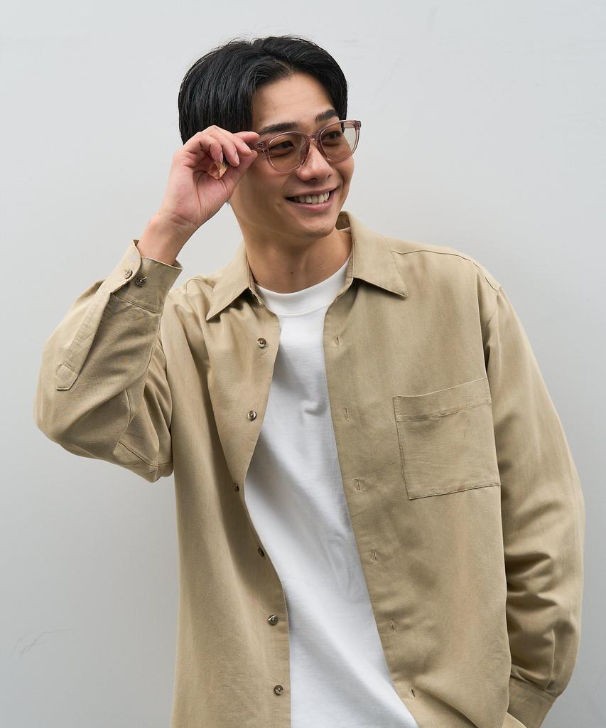 [Zoff] SUNCUTGlassesUV100%CUT Wellington-style Sunglasses  Colored Lenses, Lightweight, TR Material, Stylish, UV Protection, Men's, Women's, Unisex