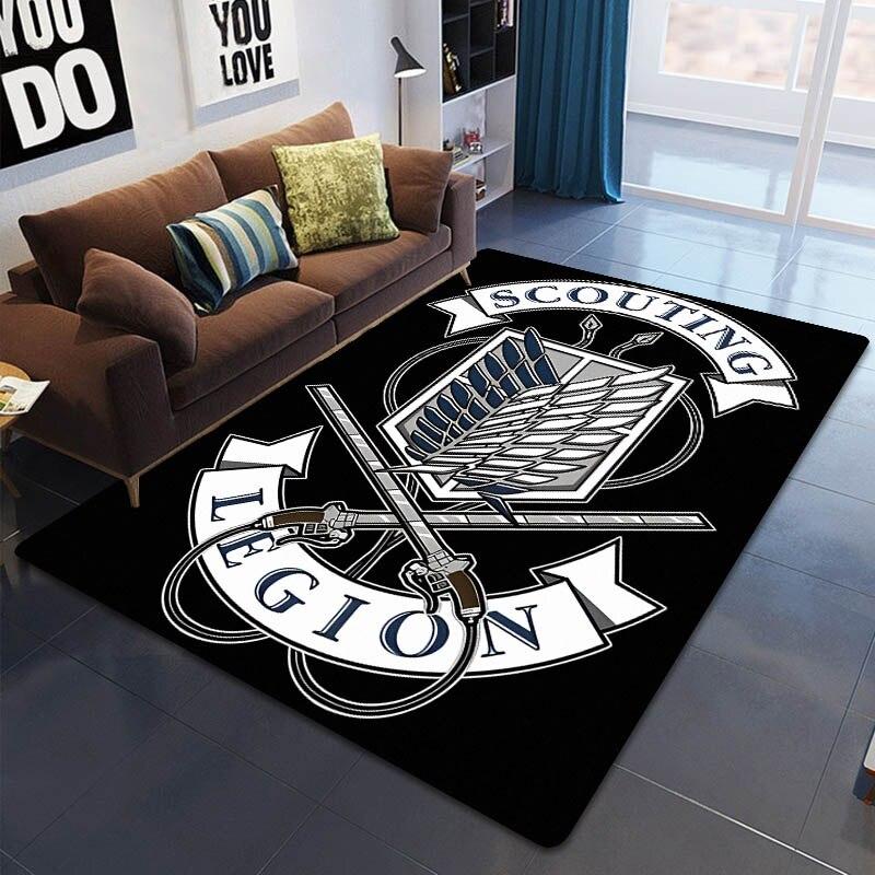 Atak na tytana skrzydła wolności dywan z kreskówek dywan dla dzieci salon sypialnia piękny dywan antypoślizgowa wycieraczka do butów