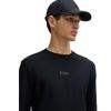 Boss Mens Togn Mirror Logo Long-Sleeved T-Shirt