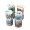 Midsummer Seaside Series PET Tape Set: 4 Styles, 2 Rolls of Seaside Scenery Stickers