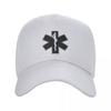 Classic Paramedic Star Of Life Baseball Cap Unisex Women Adjustable Emt Emergency Medic Symbol Dad Hat PerforUnisexce