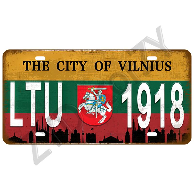 Retro Tinplates Plate Landmark Country Metal Sign Plaque Metal Vintage Tin Sign Home Decor For Man Cave Bar Pub Club Decoration