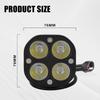 Motorcycle Headlight Kit for Surron Light Bee,Aluminum Alloy Dirt Bike Light Bright for Sur Ron Light Bee X(LBX) and S(LBS)
