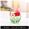 Hand-painted Champagne Wine Glasses Colored Tall Glass Cup Crystal Glass Red Wine Cup Home High-end Cocktail Beer Goblet Glasses
