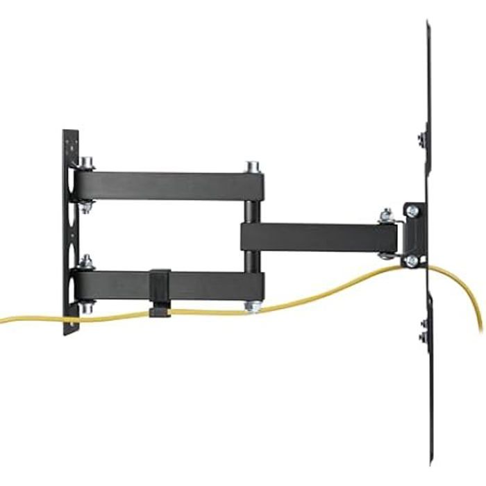 AISENS - WT55TSE-153 - Support Eco Pivotant, Inclinable pour Moniteur/TV 30Kg (3 Pivots) 23-55, Noir