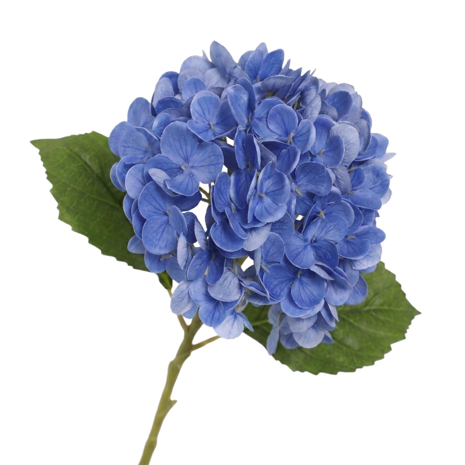 

Artificial Hydrangea Flower Medium Size Faux Floral Stem for Porch Garden Yard Wedding Decoration Home Arrangement Display One Size