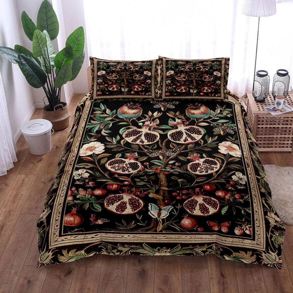 

William Morris Whimsical Apple Tree Duvet Cover Set Eu Single Double King Us Twin Full Queen Size Bed Linen Set 140x200cm