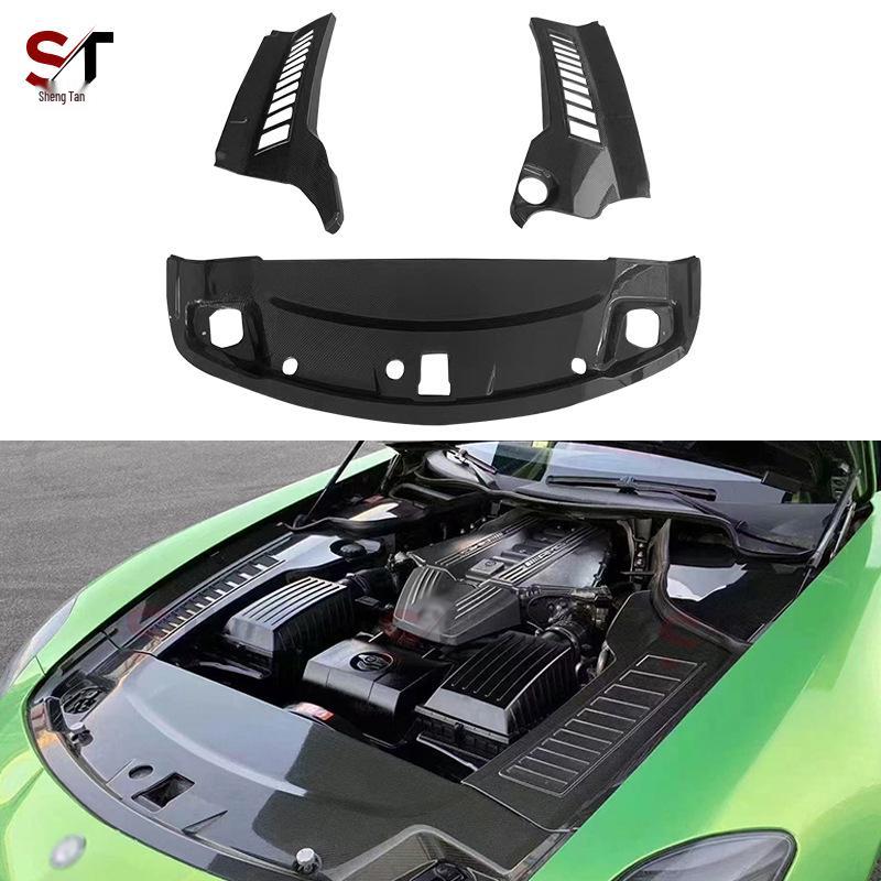 Mercedes SLS AMG R179 Carbon Fiber Engine Bay Cover