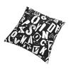 Punk Grunge Alphabet Pattern Pillowcase Polyester Cushion Cover Gift Throw Pillow Case Cover Home Square