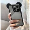 Roztomilý dívčí kryt na telefon s uchy Mickey Mouse pro Apple iPhone 12-17, Kompatibilní s 15 Pro Max