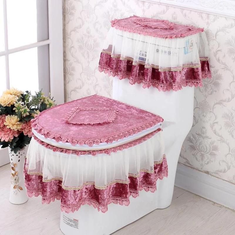 Новый комплект подушек для унитаза из трех предметов — фото 5