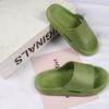 Fashionable Solid Color EVA Slippers for Boys And Girls Classic Basic Anti-Slip Cool Slippers Lightweight Home Bathing Shoes