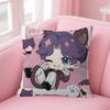 Anime Sylus Love And Deep Space Cushion Cover Inches Farmhouse Decor Home Throw Pillow Covers For Couch Decorations