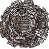 50 Inspirational English Phrase Stickers Black And White Simple Personality Decorative Luggage Notebook Waterproof Diy Stickers