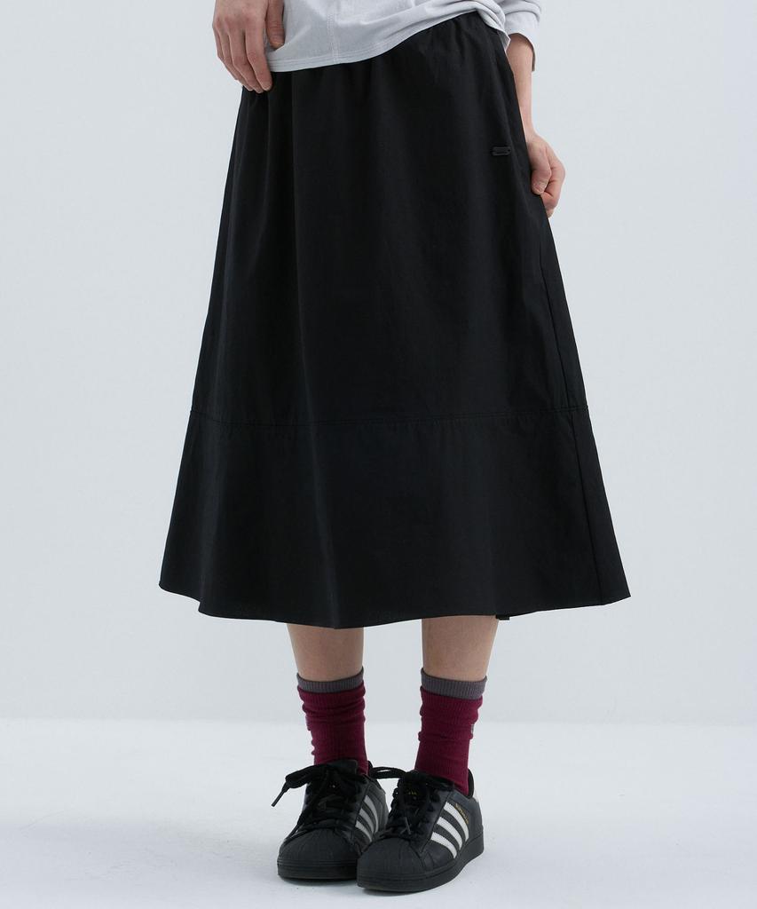 Code Graphy (Women'S) Flare Skirt-Black