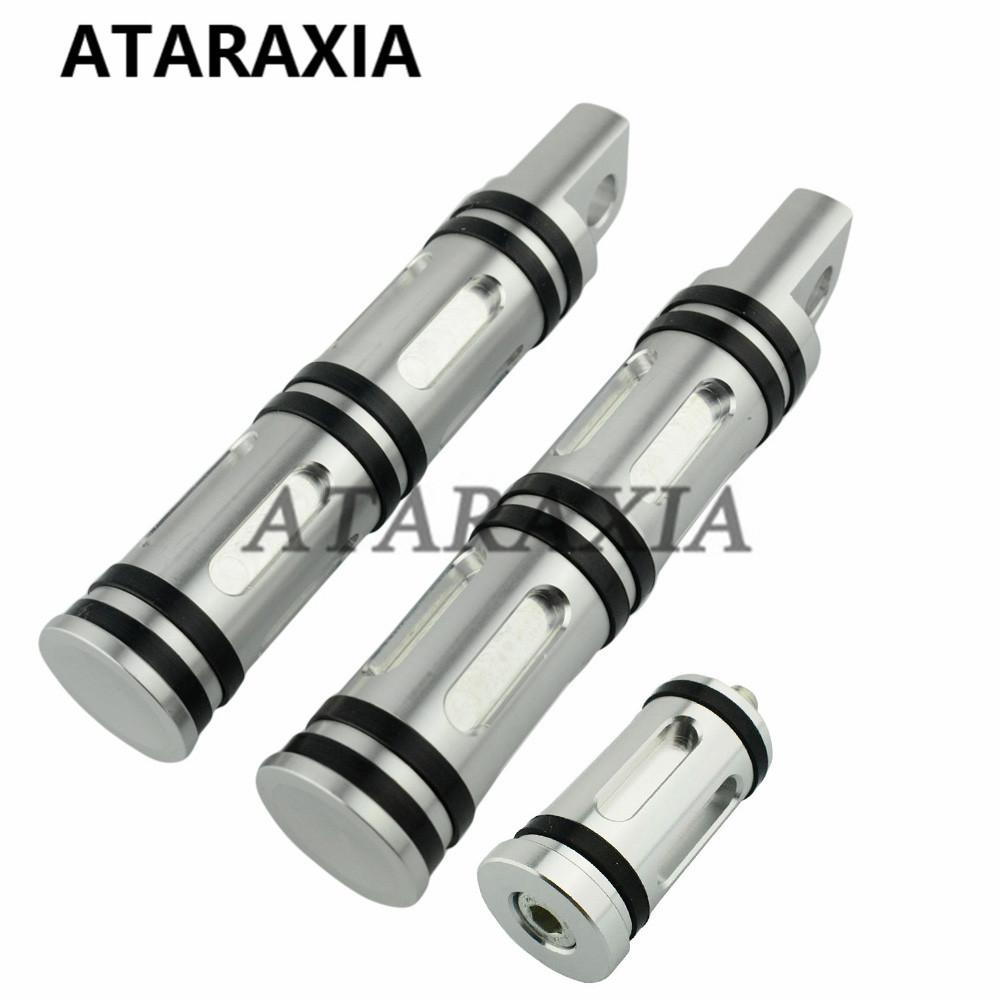 Motorcycle Footrest Foot Pegs Gear Shift Brake Pedals Shifter Pegs For Harley Touring Dyna Softail Sportster XL883 1200 Models