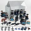 Behälterverpackung H-17 Swat Meigao Kleinteilige Militärpuppe Kinder-Bausatz Bausteinspielzeug